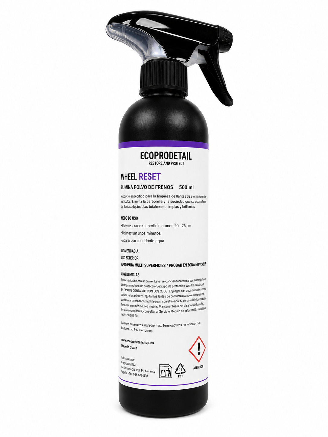 Wheel Reset Limpia Llantas sin Acidos