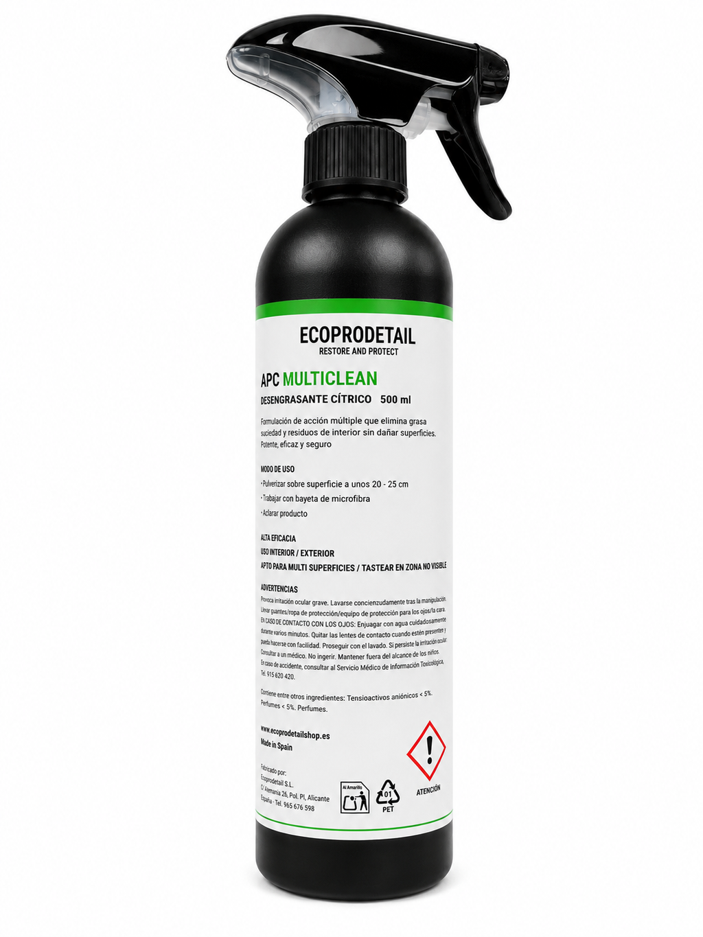 APC Multiclean Limpiador Multiusos para Coche