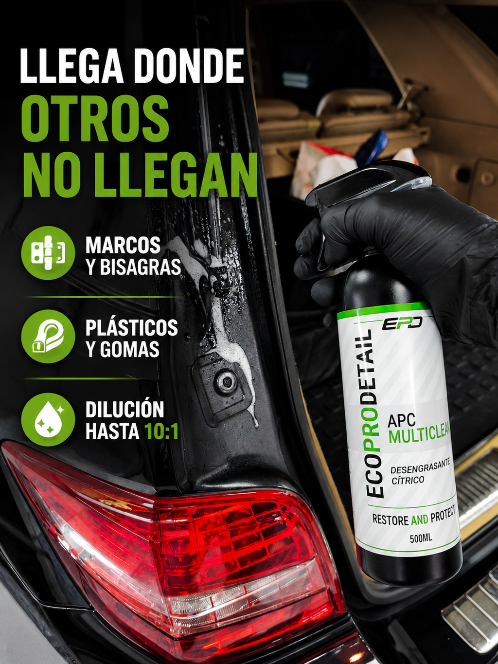APC Multiclean Limpiador Multiusos para Coche